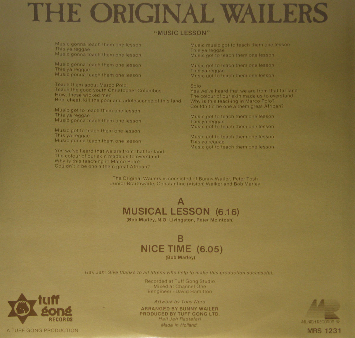 High Resolution Photo #11 bob marley original wailers